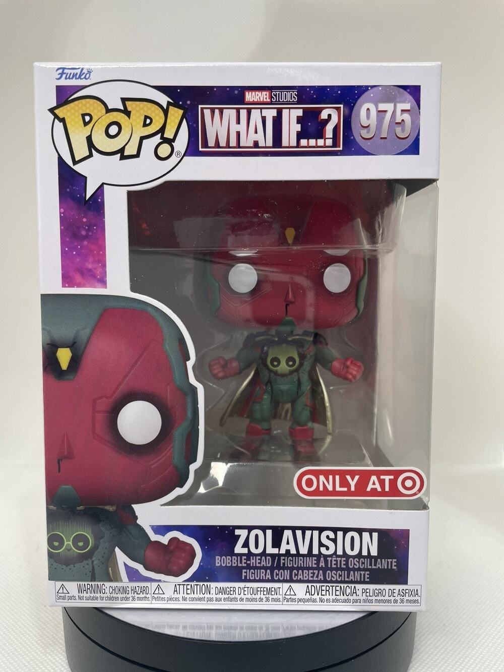 Funko Pop Marvel Zolavision #975 What If Target Exclusive NEW VG Vinyl Figure